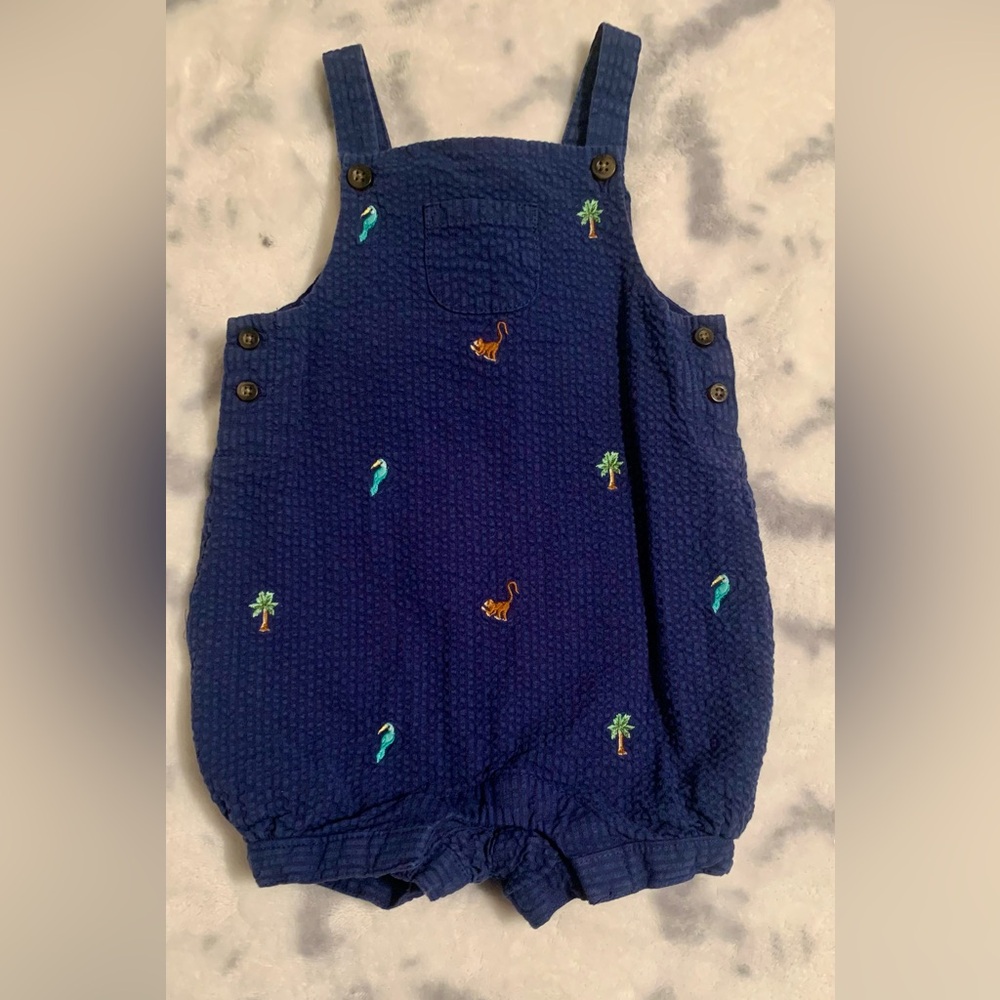 Janie and Jack Overalls 6-12m